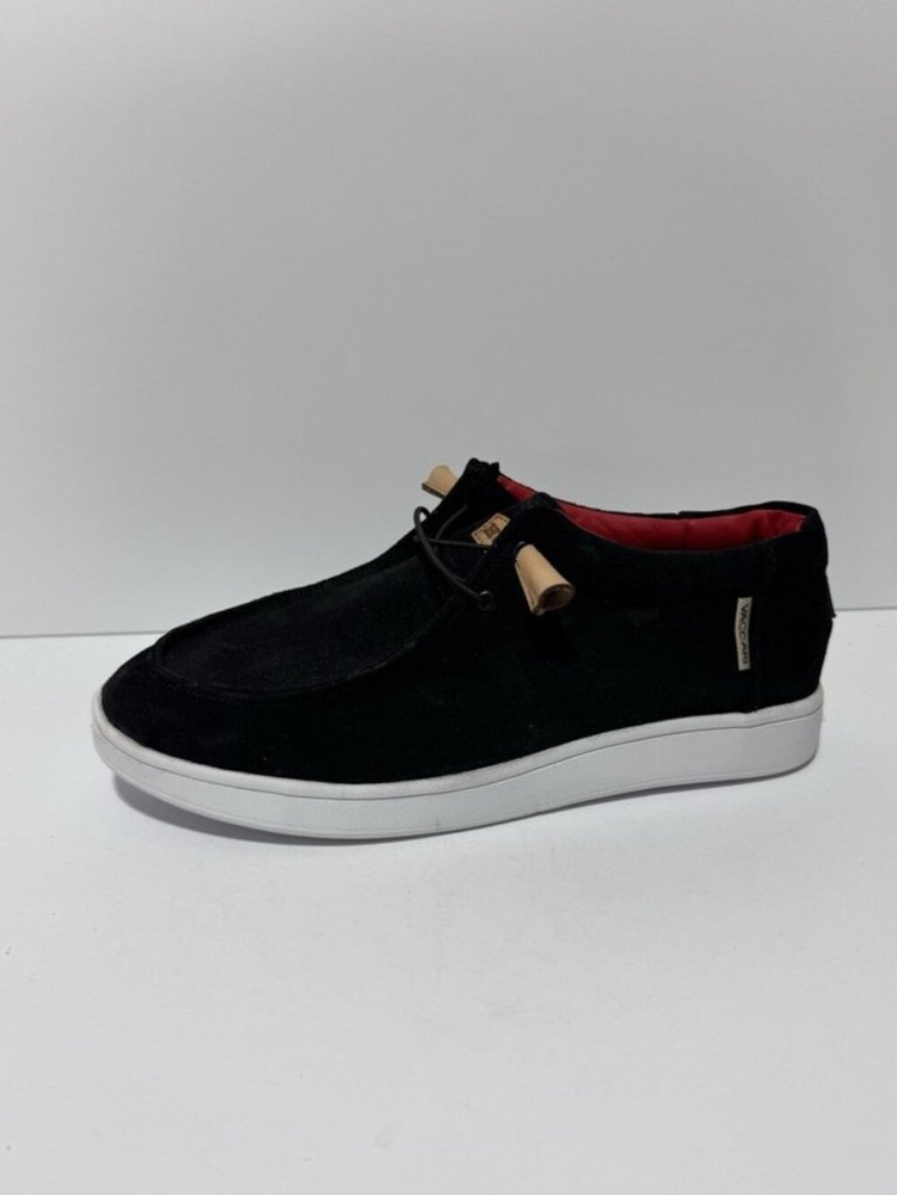 Vaccari Mens Nebraska Slip On Black Size 10 M